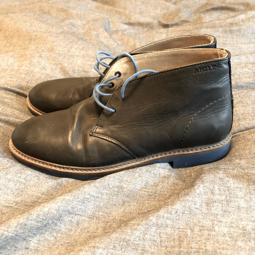 Aigle leather ankle boots
